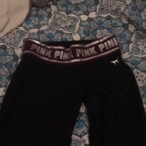 PINK bootcut yoga pants